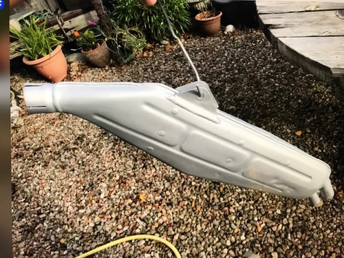 Honda rtl250s tail exhaust - rtl250s,