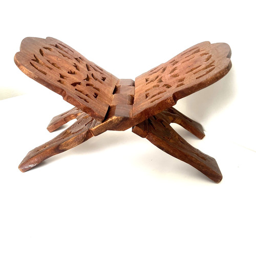 Vintage hand carved wooden - vintage,