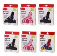 Clippasafe Reins and Walking Harness 6m-4yrs Adjustable Washable Toddler Child