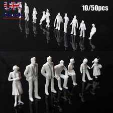 Model Building Passengers DIY Character Miniature Train Scenery People Figures