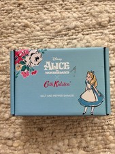 Cath Kidston - Alice in Wonderland salt and pepper shaker (in box)