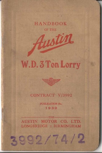 Austin ton lorry - ton, 1940