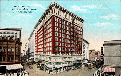 Vintage postcard hotel rosslyn - postcard,