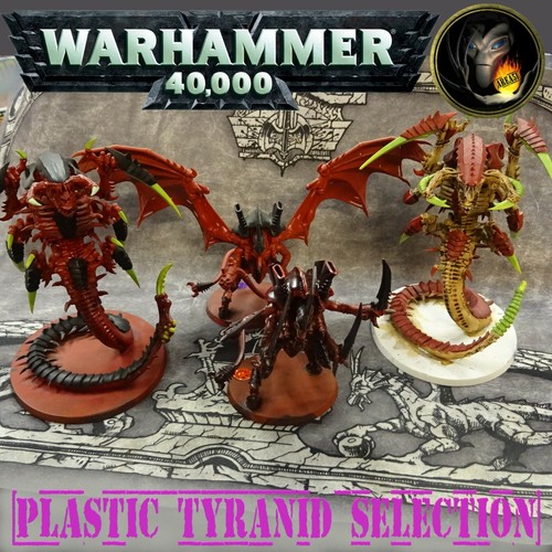 Plastic tyranid genestealer - plastic, &
