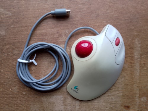 Vintage logitech trackman - vintage,