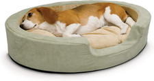 Cozy Heated Dog Bed with