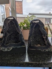 Brazilian Geode Pair Amethyst