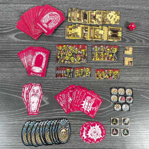Dungeonquest catacombs board - dungeonquest,