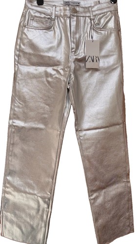 Zara ladies bnwt silver - zara,