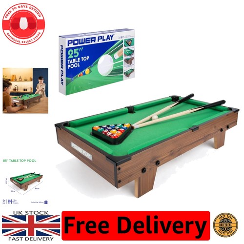 Lightweight inch pool table - 25-inch,