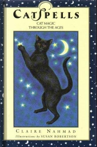 Cat spells magic - cat, through