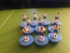 Subbuteo outfield players.