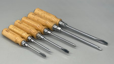 6 Workzone Screwdrivers Phillips & Slotted Turnscrew Screwdriver Set Tool Cap