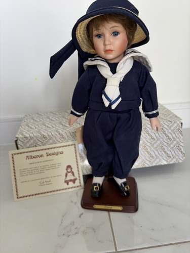 Alberon porcelain doll named - doll,