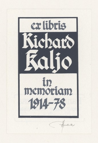 Hannu paalasmaa exlibris - paalasmaa,