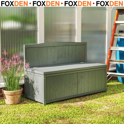 Garden storage bench outdoor - garden,