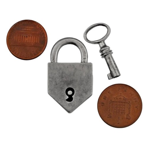 Small dog collar padlock - dog,