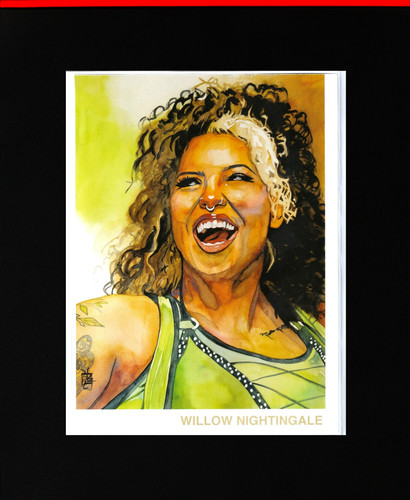 Aew willow nightingale - 👊aew👊willow,