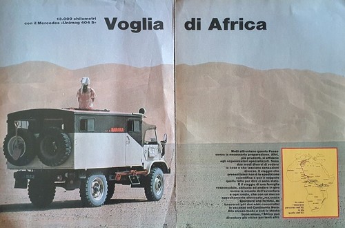 Mercedes unimog 404 old - 404,