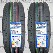2X New 195 65 15 Toyo Proxes Comfort 91V 195/65R15 *C/A RATED* (2 TYRES)