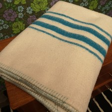 Blue White Stripe Vintage
