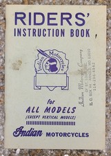 Vintage INDIAN MOTORCYCLES ALL