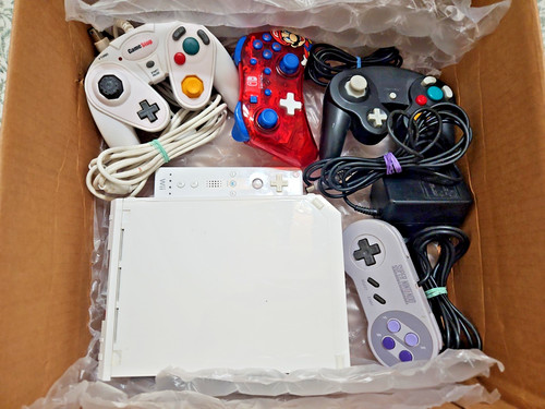 Lot wii console remote snes - console,