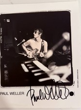 Paul Weller Authentic Signed