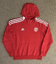 Sheffield United Hooded Adidas Training Top, Medium, Excellent Condition