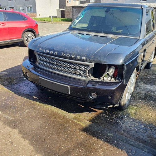 Range rover l322 black front - l322,