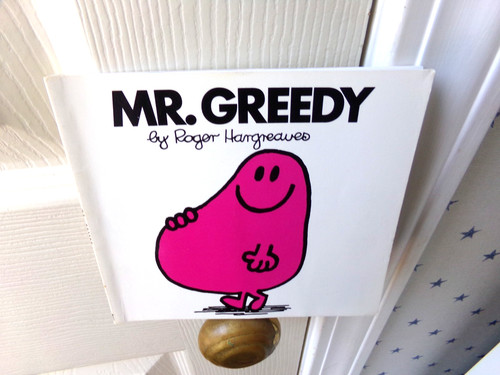 Vtg greedy by roger - mr.,