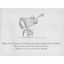 EDWARD LEAR Limerick: There