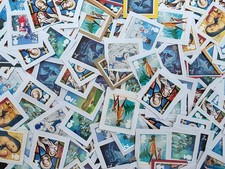 GB - 350 2nd Second Class Unfranked Christmas Stamps On Paper - Many With Faults