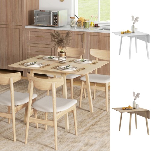 Homcom folding dining table - dining,
