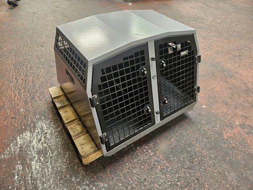 Trans double dog cage - k9,