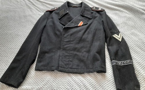 Ww2 panzer wrapover tunic old - wrapover, tunic,