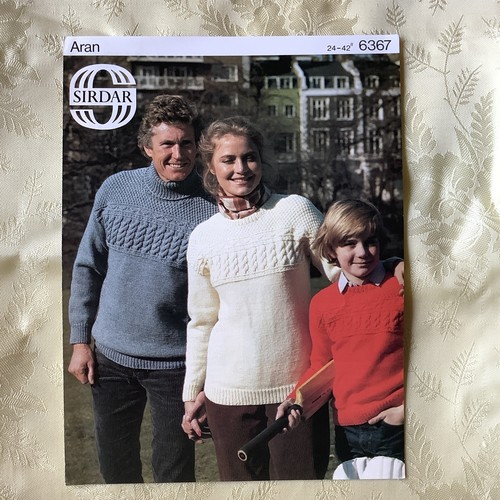 Sirdar knitting pattern 6367