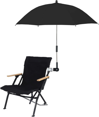 Chair umbrella with clamp - with,
