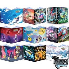 ULTRA PRO POKEMON CARD FOLDER TRADING CARDS ALBUM PORTFOLIO BINDER A4 HOLDS 180