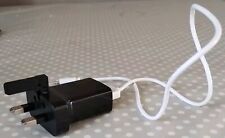 Alcatel Phone Charger, intended for One Touch, & WHITE Micro USB Lead, 5V 1A