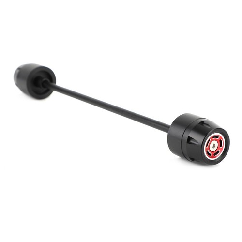 Red rear axle slider wheel - axle,