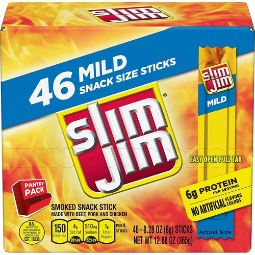 Slim jim meat sticks mild - slim,