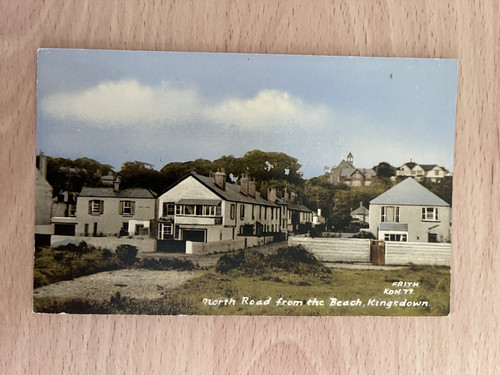 Vintage postcard north road - vintage,