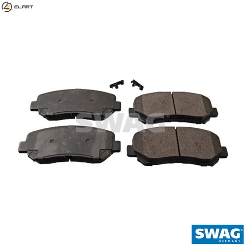Brake pad set disc - 33, 10