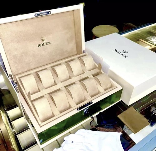 Rolex watch display - watch, jewellers