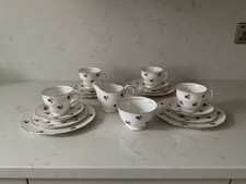 Colclough Rosebud Pattern Number 7433 Bone China Teaset