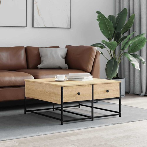 Coffee table engineered wood - engineered,
