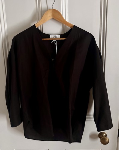 Cos chocolate brown linen - brown,