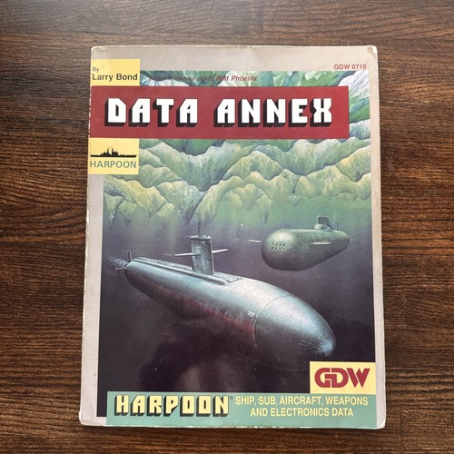 Gdw harpoon data annex - data, vg