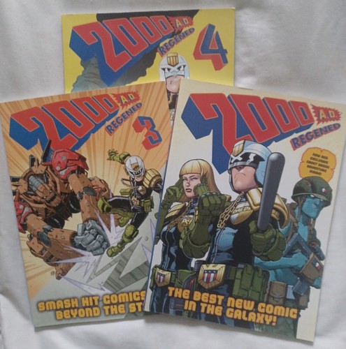 2000ad regened graphic - 2000ad,